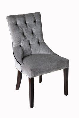 Rückseiten-Stuhl Gelaimei Gray Wooden Hotel Chairs Button fertigte besonders an