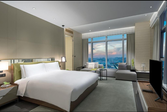 Stellen neue Hotel-Schlafzimmer-Möbel der chinesischen Art-ISO18001 besonders angefertigt ein