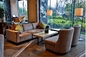 Die erstklassige Hotel-Lobby, die Sofa Sets Suitable ODM-Soem setzt, nahm an