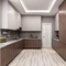 GLM-Wohnungs-kompletter Küchenschrank-Satz ISO14001 Matt Grey Paint Free Units