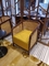 Gelaimei-Hotel-Lobby-Möbel-fester hölzerner Sessel mit Tee-Tabelle Soem-Willkommen