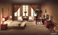 Fünf-Sternehotel-Schlafzimmer-Möbel stellen mit den Eichen-festen hölzernen Beinen ein
