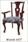 Größen-fester hölzerner Sessel kundengebundener klassischer Entwurf Gelaimei Stardard