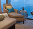 Moderne 430*550mm runde Nest-LuxusCouchtische für Hotel-Lobby